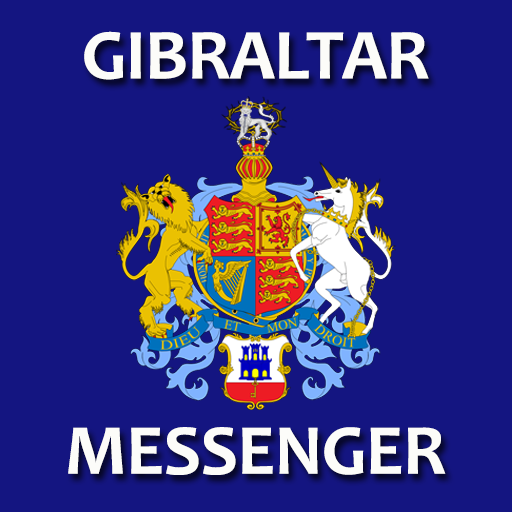 Gibraltar Messenger logo, Christ's Coat of Arms, Christ's Ensign