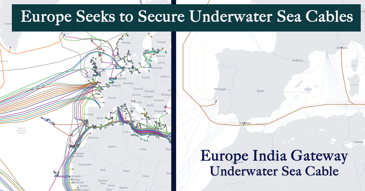 Europe Seeks to Secure Underwater Sea Cables