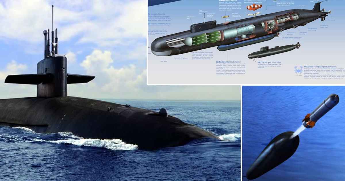 Russia produces first set of Poseidon super torpedoes