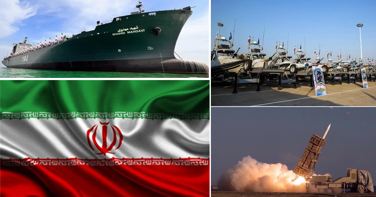 Iran Advances: Adds Warship and produces missiles capable of hitting moving marine targets