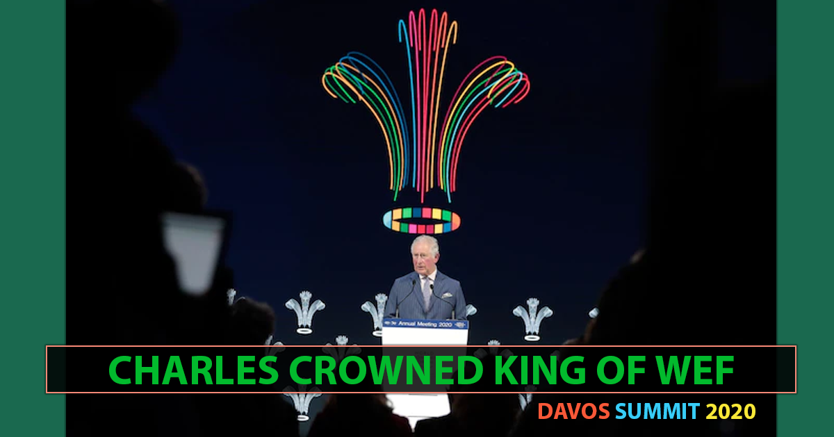 Pathetic – Charles Crowned King of WEF
