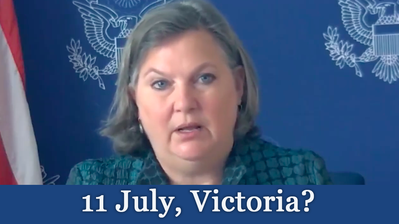 Victoria Nuland Inciting WWIII With Russia July 11th?