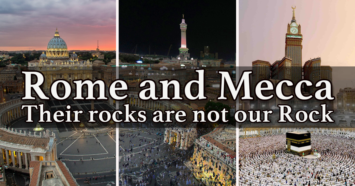 Rome and Mecca: The Tales Told by Two Cities